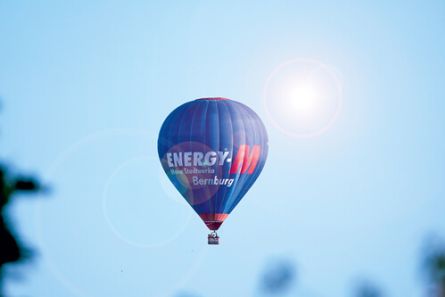 Heißluftballon Stadtwerke Bernburg